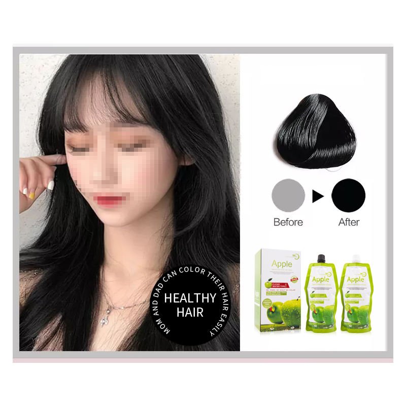 🍏Ammonia Free Apple Hair colour Orignal 1000 ml - GET THEN PAY